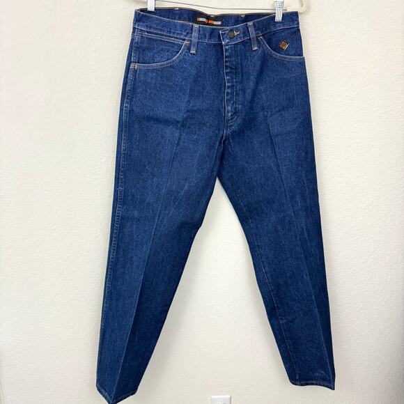 Wrangler Mens 13 Original FR Flame Resistant Jeans Size 34 X 32 100% Cotton - Picture 1 of 9